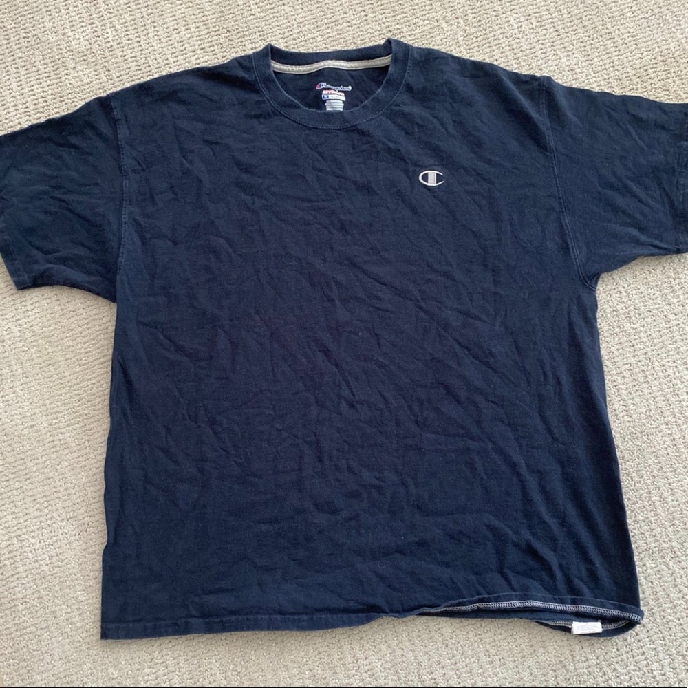 Navy blue Champion shirt